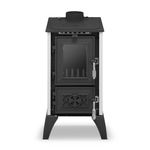 Kályha 806 IGLO, 10,69 kW, öntöttvas, fehér