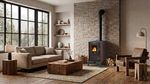 Stove 806 IGLO, 10.69 kW, cast iron, bordeaux