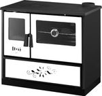 Stove 7040 URUS, white, right outlet