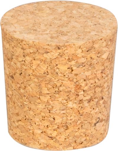 Zátka Strend Pro 35x35/30 mm, korková, kónická, na 5 lit. demižón