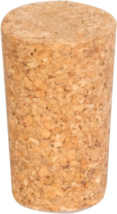 Stopper Strend Pro 35x22/18 mm, cork, conical, for bottle