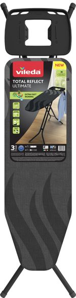 Vileda Total Reflect Ultimate M Ironing Board, black