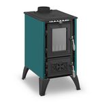 Stove 806 IGLO, 9 kW, cast iron, dark green
