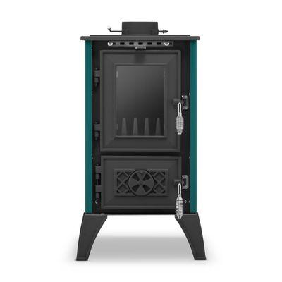 Kályha 806 IGLO, 9 kW, öntöttvas, sötétzöld