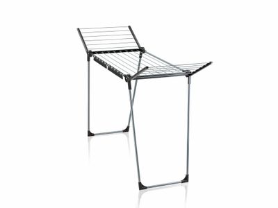 Sušiak na prádlo LEIFHEIT Pegasus 150 Solid Slim, čierny, na bielizeň, skladací