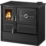 Sporák BELLA, 9,0KW, pravý, čierny, 870x510x810mm