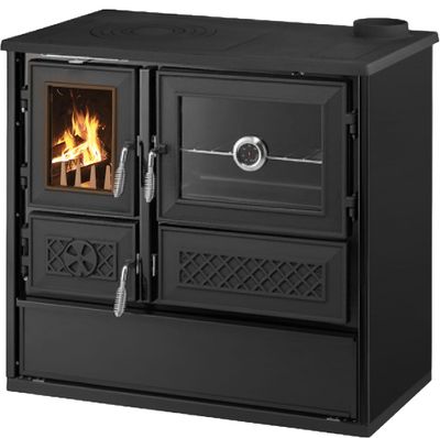 Sporák BELLA, 9,0KW, pravý, čierny, 870x510x810mm