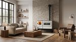 Sporák 5020-U AURA ,9kW, pravý, biely, 825x500x770