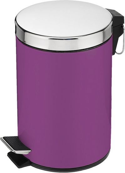 Kos Easyhome SB-431, 05 lit, purpurový, s pedálom, na odpad