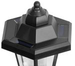 Weather station SWS29, 158 cm, garden rain gauge, thermometer, solar lamp, wind direction