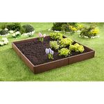 Raised garden bed RB053, 57x13 cm, PP, 8-piece