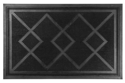 Lábtörlő MagicHome RBR 005, Geometry, 35 x 55 cm, gumi