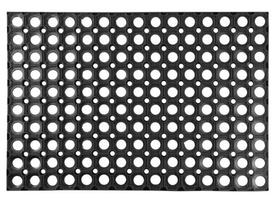 Lábtörlő MagicHome RBR 024, Honeycomb, 40 x 60 x 1,5 cm, gumi
