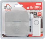 Ajtócsengő MagicHome Intelligent 4, vezeték nélküli, otthoni, dallamszám 30, LED, IP 44