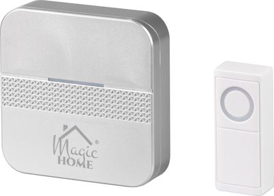 Ajtócsengő MagicHome Intelligent 4, vezeték nélküli, otthoni, dallamszám 30, LED, IP 44