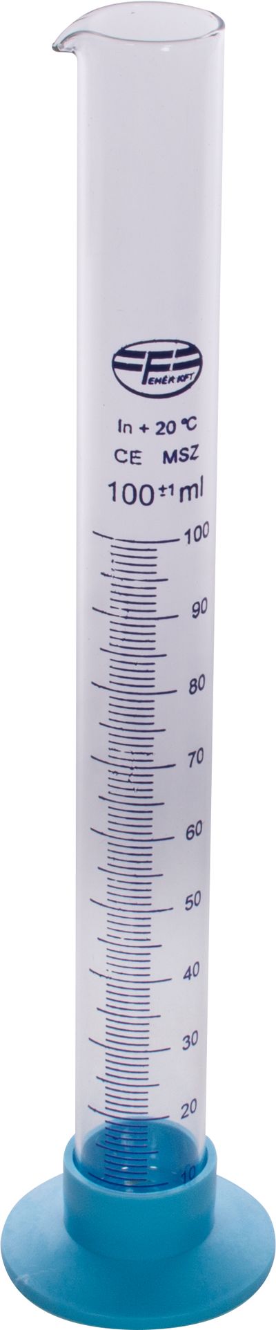 Cylinder WHT 100 ml, measuring, glass