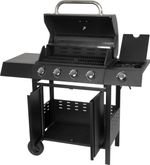 Grill Strend Pro Gordon, BBQ, gázos, 4+1 égő