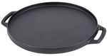 Plate PerfectHome GL4, 44.5 cm, cast iron, smooth / striped
