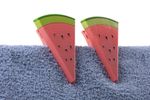 Clips, for beach towels, 12x9x7.5cm, 2 pcs, watermelons