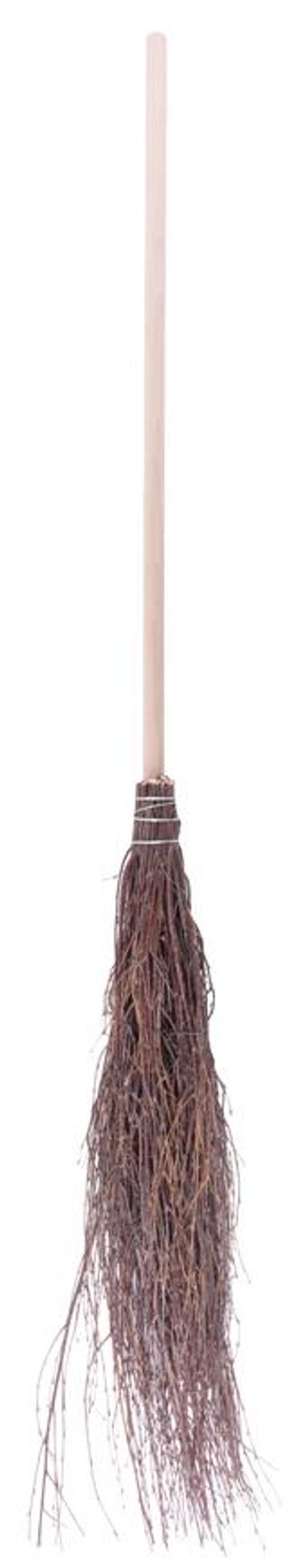 Broom, birch, with handle