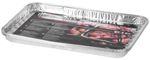 Bowl MagicHome, 34x23x2.5 cm, 3 pcs, rectangular, perforated, aluminum