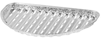 Kis tál MagicHome 33 x 19 x 2,0 cm, 4 db, félkör alakú, átlyukasztó, ALU