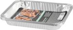 Tálca MagicHome, 32,7x26,9x4 cm, grillező, 3 db, alumínium