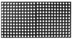 Mat MagicHome RBR 038, Honeycomb, 100x50x1,5 cm, rubber