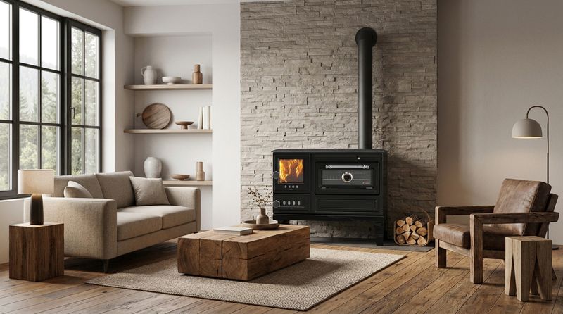 Sporák 6020-U AURA L, 9kW, pravý, čierny, 900x560x770mm