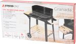 Gril Strend Pro Granada, BBQ, na drevené uhlie, 83,5x45x87cm