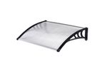 Awning DIY501, over door, 100 x width 150 cm, polycarbonate