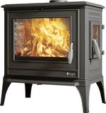 Stove 900 Nova, 9kW, black, 710x460x735mm