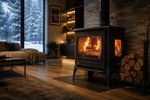 Kályha 900 Nova, 9kW, fekete, 710x460x735mm