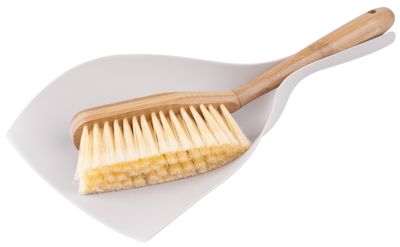 Seprű lapáttal York ECONATURAL, bambusz, 25 x 34 x 7 cm