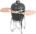 Grill Strend Pro Kamado Egg 21", 46,7 cm átmérő, 91 cm grillmagasság, fekete, 130x73x122 cm