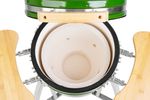 Gril Strend Pro Kamado Egg 16", priemer 33,50 cm, gril výška 73 cm, zelený, 40x57x97,50 cm