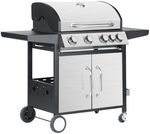 Grill Strend Pro Manresa, BBQ, gázos, 4+1 égő