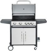 Grill Strend Pro Manresa, BBQ, gázos, 4+1 égő