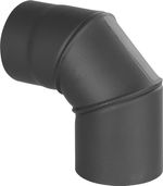 Flue Pipe Elbow HS.EX 090/200/1.5 mm, adjustable angle, for connecting flue pipes
