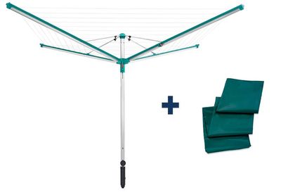 Sušiak na prádlo LEIFHEIT 82008 Linomatic PLUS 500 Cover, na bielizeň, záhradný, vonkajší, s krycím obalom