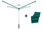Clothes Dryer LEIFHEIT 82007 Linomatic 500 Deluxe Cover, for laundry, garden, outdoor, with protecti