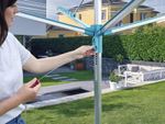 Clothes Dryer LEIFHEIT 85285 Linomatic 400 Easy, for laundry, garden, outdoor