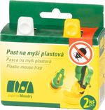 Egércsapda, műanyag, 2 db-os csomag