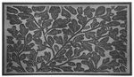 Rohožka MagicHome RBR 116, pred dvere, Plants, 58x36,5 cm, guma