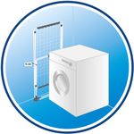 Clothes Dryer Vileda Universal, for laundry, foldable, 18 m line