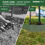 Szegély Strend Pro Garden, 150 mm, H-6 m, gyepszegély, fém