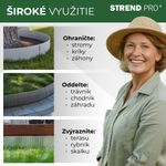 Lem Strend Pro Garden, 150 mm, L-6 m, trávnikový, kovový