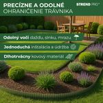 Szegély Strend Pro Garden, 150 mm, H-6 m, gyepszegély, fém