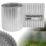 Szegély Strend Pro Garden, 150 mm, H-6 m, gyepszegély, fém