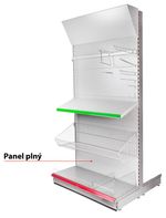 Panel Racks H04 950x200x0.6 mm solid *M*, grey